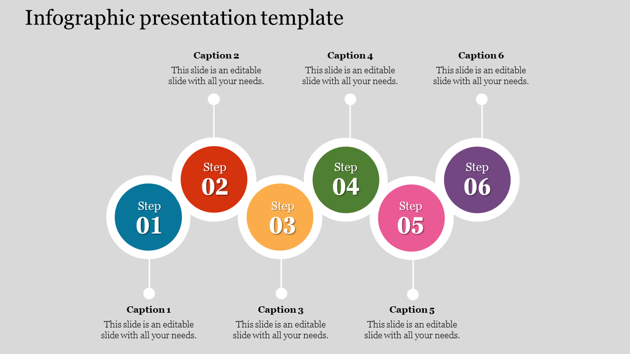 Get Modern Circle Infographic Presentation Template
